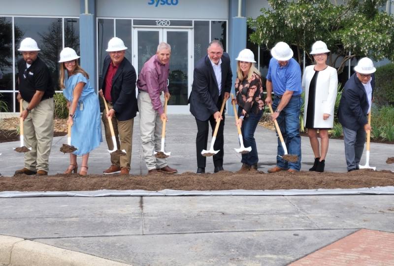 Sysco Central Texas breaks ground on expansion project