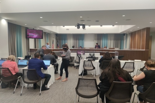 The AISD board will vote on an ordinance establishing the 2022-23 tax rate Sept. 29, less than two months after unanimously approving a $2.44 billion bond package election. (Zach Keel/Community Impact Newspaper)