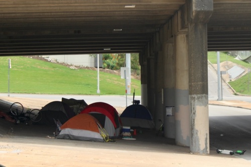 Austin's Housing-focused Encampment Assistance Link, or HEAL, initiative has been aimed at encampments that could pose a public safety risk. (Ben Thompson/Community Impact Newspaper)