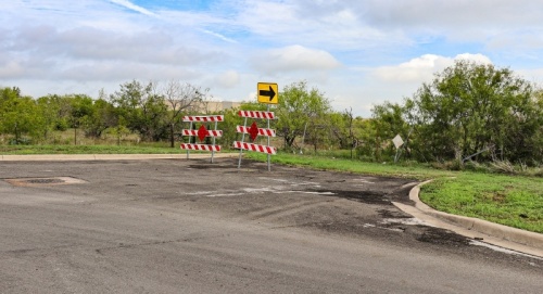 Marketplace Avenue will be reconstructed and extended as part of the 2022 road bond. (Zara Flores/Community Impact Newspaper)