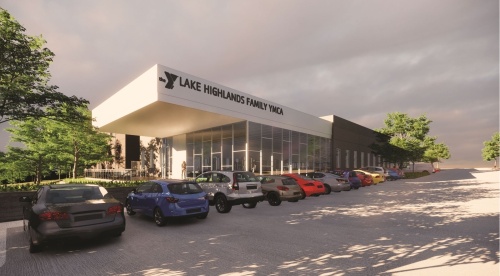 YMCA officials broke ground on renovations Sept. 6 for the Lake Highlands Family YMCA in Dallas located at 8920 Stults Road. (Rendering courtesy Lake Highlands YMCA)