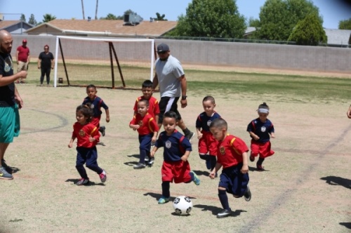 The co-ed league will kick off in March with soccer for children ages 3-15 and flag football for children ages 5-15. (Courtesy One Sports Nation)