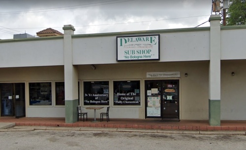 Delaware Sub Shop is located on Mesa Drive at Spicewood Springs Road. (Courtesy Google Maps)