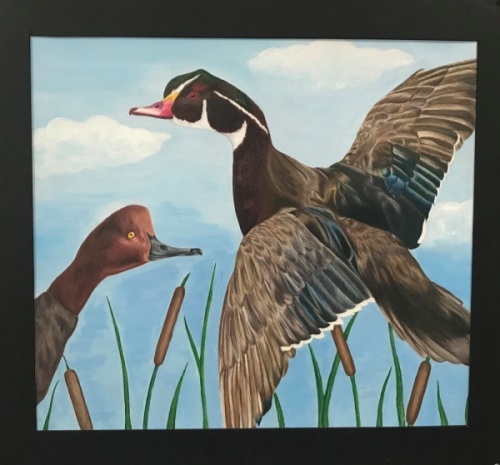 "In Flight" was created by Georgetown High School student Morgan Bruning. (Courtesy Georgetown ISD)