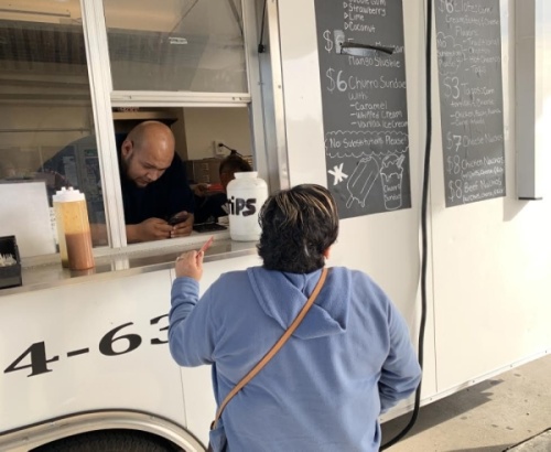 King Kups is a food truck regularly parked behind a McKinney Exxon off of US 75. (Courtesy Jean Ann Collins)