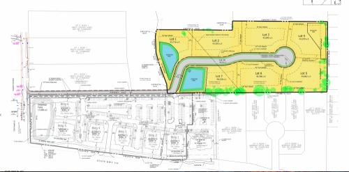 The Canopy would be located at 395 Shady Lane, Southlake, and offer space for seven new homes. (Courtesy City of Southlake)