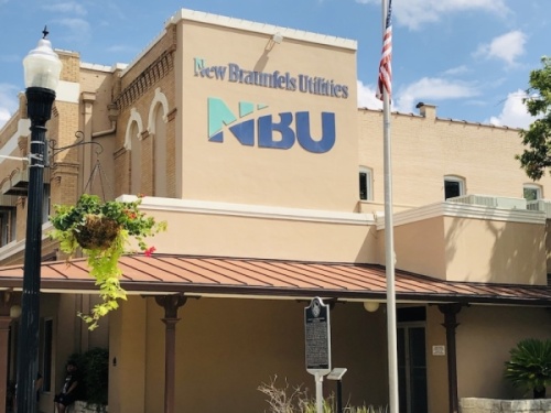 NBU's main office has been located on the Main Plaza since 1942. (Courtesy Ian Pribanic/Community Impact Newspaper)