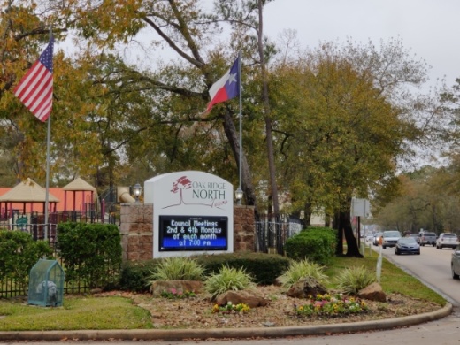 The city of Oak Ridge North, incorporated in 1979, consists of about 900 acres. (Ben Thompson/Community Impact Newspaper)