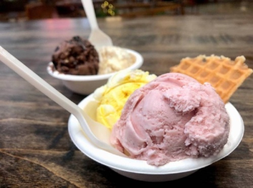 Ohio-based Jeni's Splendid Ice Creams opened its location in Domain Northside. (Courtesy Jeni's Splendid Ice Creams)