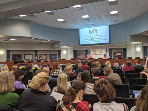 The Katy ISD board of trustees approved a construction contract for Junior High School No. 17, which will be located near he intersection of Katy Hockley Road and Clay Road within the city of Katy. (Jen Para/Community Impact Newspaper)