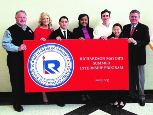 Applications for The Mayor's Summer Internship Program's are now being accepted. (courtesy city of Richardson)