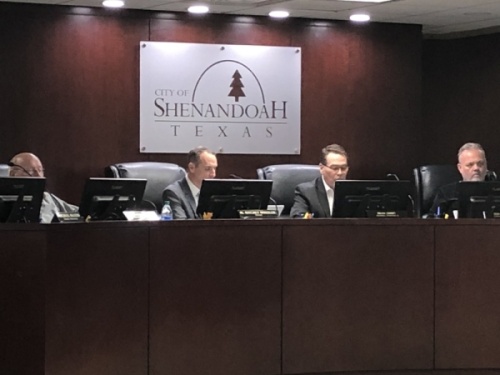 Shenandoah City Council was presented with transportation updates around the city. (Andrew Christman/Community Impact Newspaper)