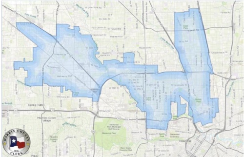 District 148 covers parts of the Heights, Northwest Houston and Houston's Northside. (Courtesy Harris County Clerk)