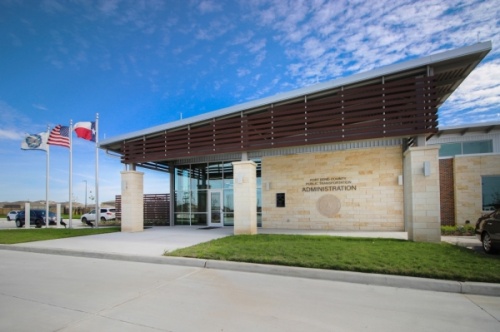 A ribbon-cutting ceremony for the new Fort Bend County Public Transportation facility was held on Jan. 28. (Courtesy Lockwood, Andrews & Newnam Inc.)