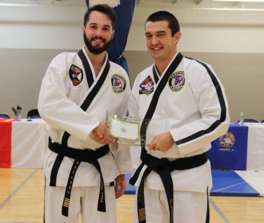 Owner Bobby Lacy is pictured at left. (Courtesy Leander Taekwondo America)