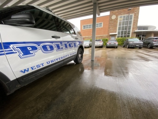 West University Place police vehicle