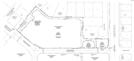 The development will be over 7.5 acres. (Conveyance plat courtesy city of Frisco)