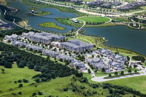 Lakeside Row's first residents moved in around late 2019. (Courtesy The Howard Hughes Corporation)