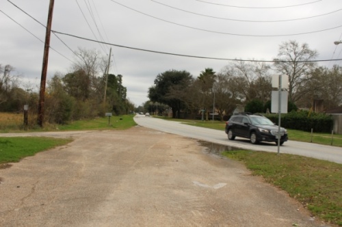 Rankin Road will soon be expanded from two to four lanes between the Union Pacific Corp. railroad and Houston Avenue in Humble. (Kelly Schafler/Community Impact Newspaper)
