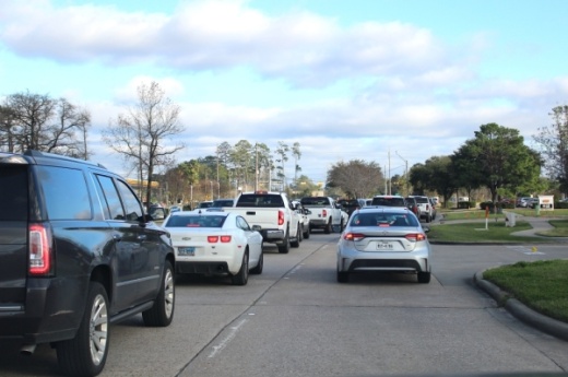 The Texas Transportation Institute's 2019 report ranked Northpark Drive the most congested road in the Lake Houston area. (Kelly Schafler/Community Impact Newspaper)