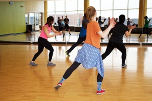 Groove to the beat with a Zumba class hosted by Pflugerville Parks and Recreation Department. (Photo courtesy Pflugerville Parks and Recreation)