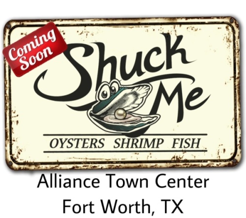 A second Shuck Me location in DFW is coming soon to Alliance Town Center. (Courtesy Shuck Me)