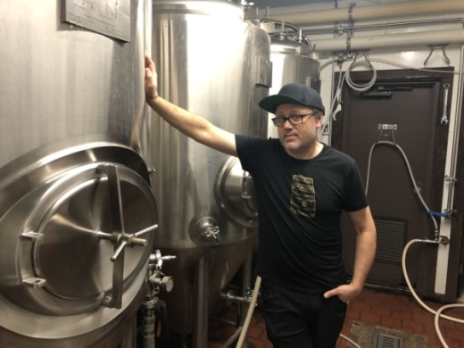 Draught House brewer and operator Josh Wilson has been working at the brewpub since 1995. Jack Flagler/Community Impact Newspaper