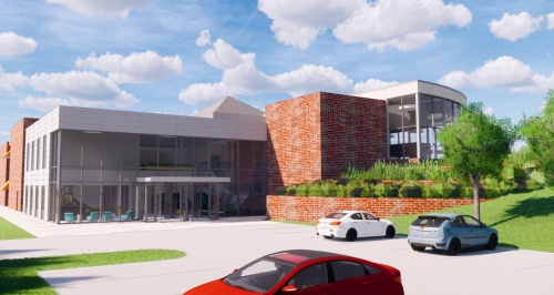 A proposed renovation project for The Hills Church has been given the green light. (Rendering courtesy city of Southlake)