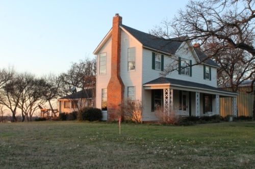By the end of March, the historic farmhouse will be transported to and preserved in Grapevine. (Photo by Anna Herod/Community Impact Newspaper)