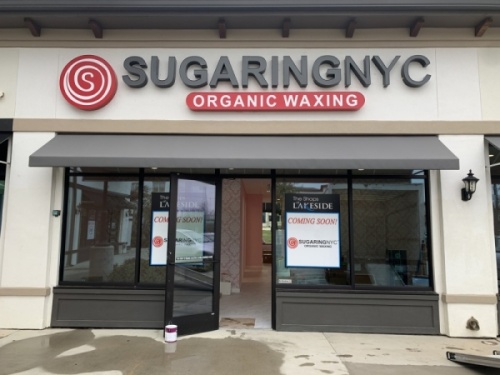 Sugaring NYC Organic Waxing opened Feb. 6 in The Shops at Lakeside in Flower Mound. (Photo by Brian Pardue/Community Impact Newspaper)