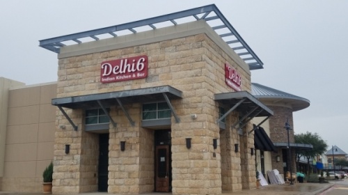 Delhi 6 Indian Kitchen & Bar is expected to open in March in The Shops at Highland Village. (Photo by Jason Lindsay/Community Impact Newspaper)
