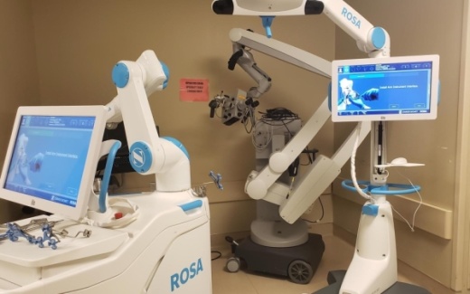 Methodist McKinney Hospital recently brought in a new high-tech knee-replacement system. (Miranda Jaimes/Community Impact Newspaper)