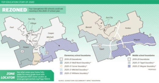 Georgetown ISD rezoning 2020