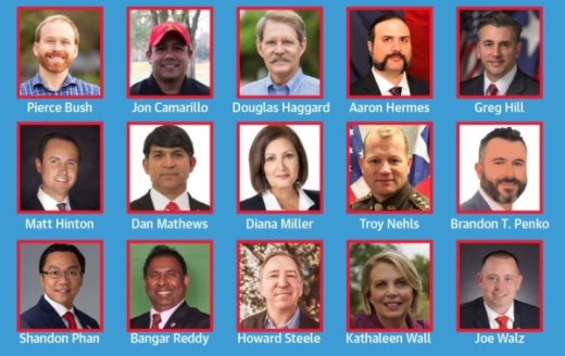 Fifteen Republicans are vying to be the lone candidate competing against one Democrat on the ballot in November. First, they must face off in the March 3 primaries.