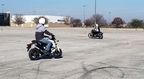 Motorcycle Training Center provides riding courses and classroom instruction. (Courtesy city of Richardson)