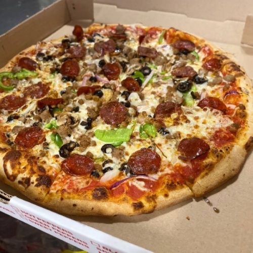 The business offers specialty and customizable pizzas. (Courtesy Mario's Pizza)