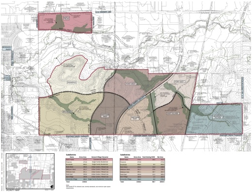 The project on the Fields property will hold nine subdistricts. (Courtesy city of Frisco)