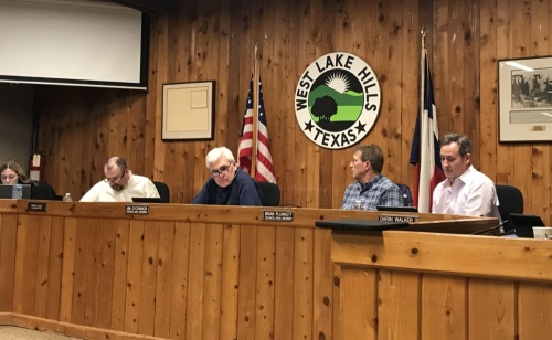 Mayor Linda Anthony and Council Members Brian Plunkett and Darin Walker were running unopposed for the May 2 ballot. (Amy Rae Dadamo/Community Impact Newspaper)
