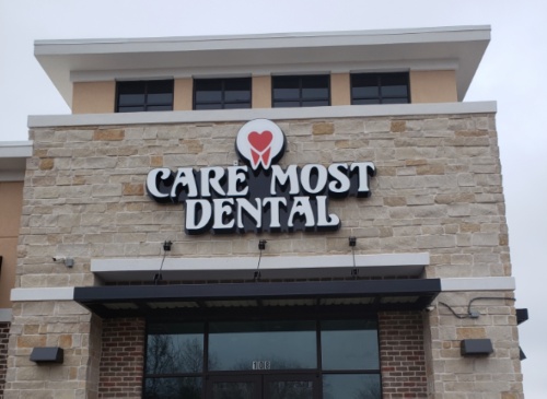 Care Most Dental expects to open in March or April. (Barb Delk/Community Impact Newspaper)