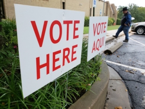 Travis County registered voters can cast their ballot at any polling place on election day. Polls are open from 7 a.m.-7 p.m. on March 3. (Ali Linan/Community Impact Newspaper)