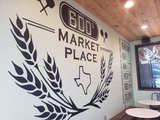 Georgetown's 600 Degrees Pizzeria and Drafthouse opened it expansion project—600 Degrees Market Place—one block north of the original location March 2. (Ali Linan/Community Impact Newspaper)