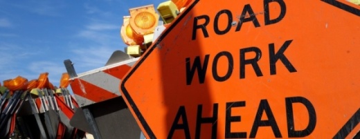 Rayford Road widening work continued in February. (Courtesy Fotolia)