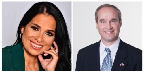 Angelica Garcia and Mike Schofield are facing off in the Texas House District 132 Republican primary. 