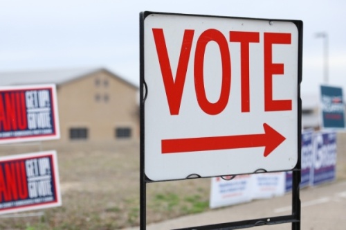 Denton County polling locations closed at 7 p.m. (Liesbeth Powers/Community Impact Newspaper)