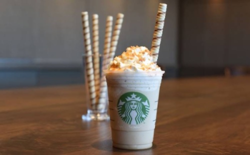 The business serves traditional coffees and teas as well as snacks and pastries. (Courtesy Starbucks)