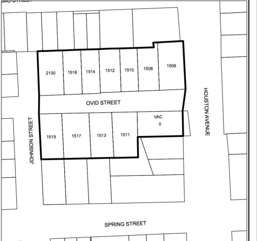 The special minimum lot size block was approved by Houston City Council on March 4. (Courtesy Houston Planning Department)
