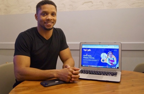 “We don’t want to replace a driver with technology, but at the same time we want to hold them  accountable while also helping them out, as well," said Daniel Griggs, creator of the Bus Safe Kids app. (Kelsey Thompson/Community Impact Newspaper)                             