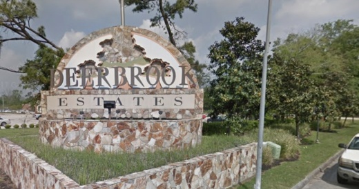 Deerbrook Estates is located in the city of Humble. (Courtesy Google Earth)