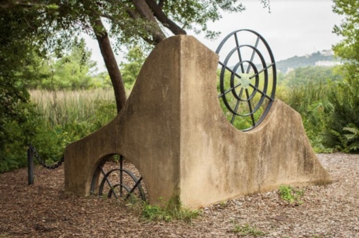 Nancy Holt's "Time Span" was gifted to The Contemporary Austin. (Courtesy The Contemporary Austin)