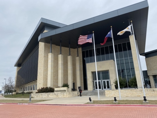 Frisco ISD’s 1 For All initiative aims to provide the opportunity for every high school student to have a take-home device. By the 2023-24 school year, district officials said this should be a reality, as each subsequent freshman class will be presented with the take-home device option as well. (Elizabeth Ucles/Community Impact Newspaper)